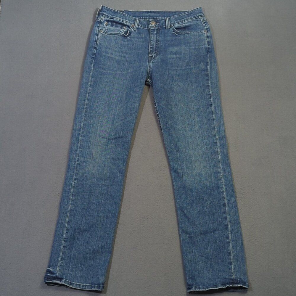 Levi's Jeans Men's 33x32 Fits 32x31 Blue 514 Straight Fit Denim